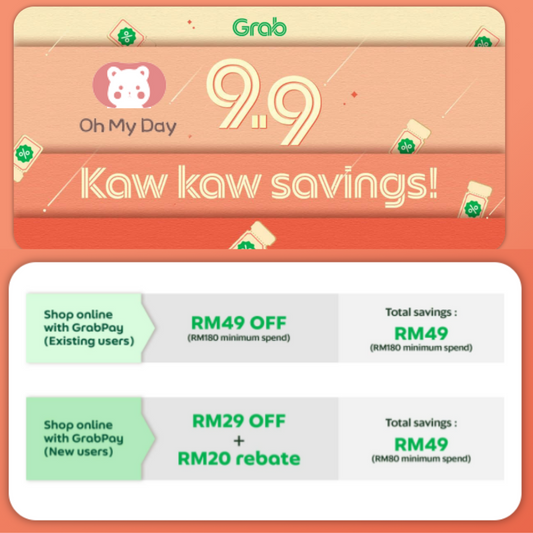 🌈 9/9 SAVE MORE WITH USING GRABPAY 🌈
